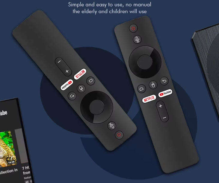 ATV 3 Bluetooth Remote for Q5 Qt3 Q5 Q5 Plus Z1 Tv98  & many more Tv boxes