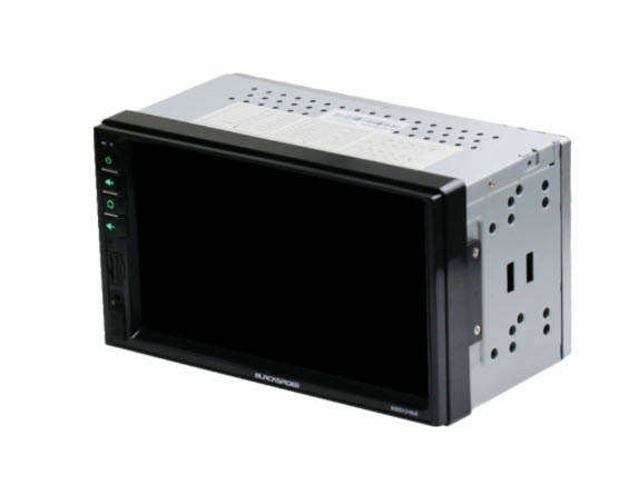 BlackSpider BSDD1310LB-W 2Din Bluetooth Wireless Apple CarPlay Android Auto Radio