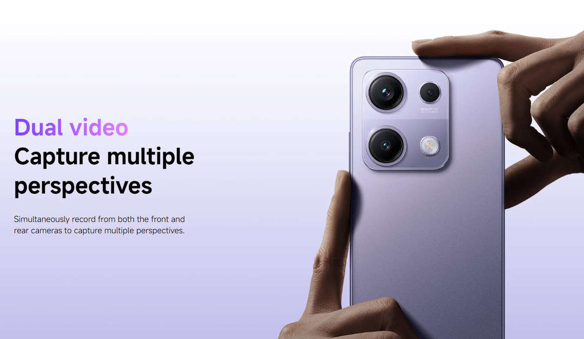 Xiaomi Redmi Note 14s Pro smartphone, 8+256GB, Aurora Purple, 200MP OLED 6.7" Screen