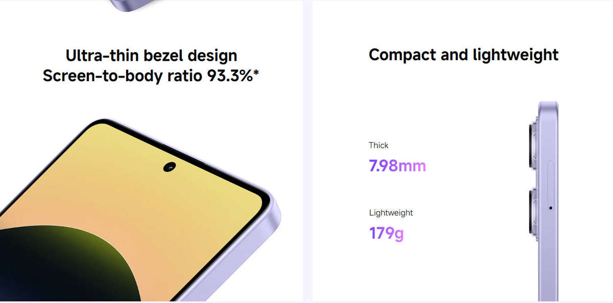 Xiaomi Redmi Note 14s Pro smartphone, 8+256GB, Aurora Purple, 200MP OLED 6.7" Screen