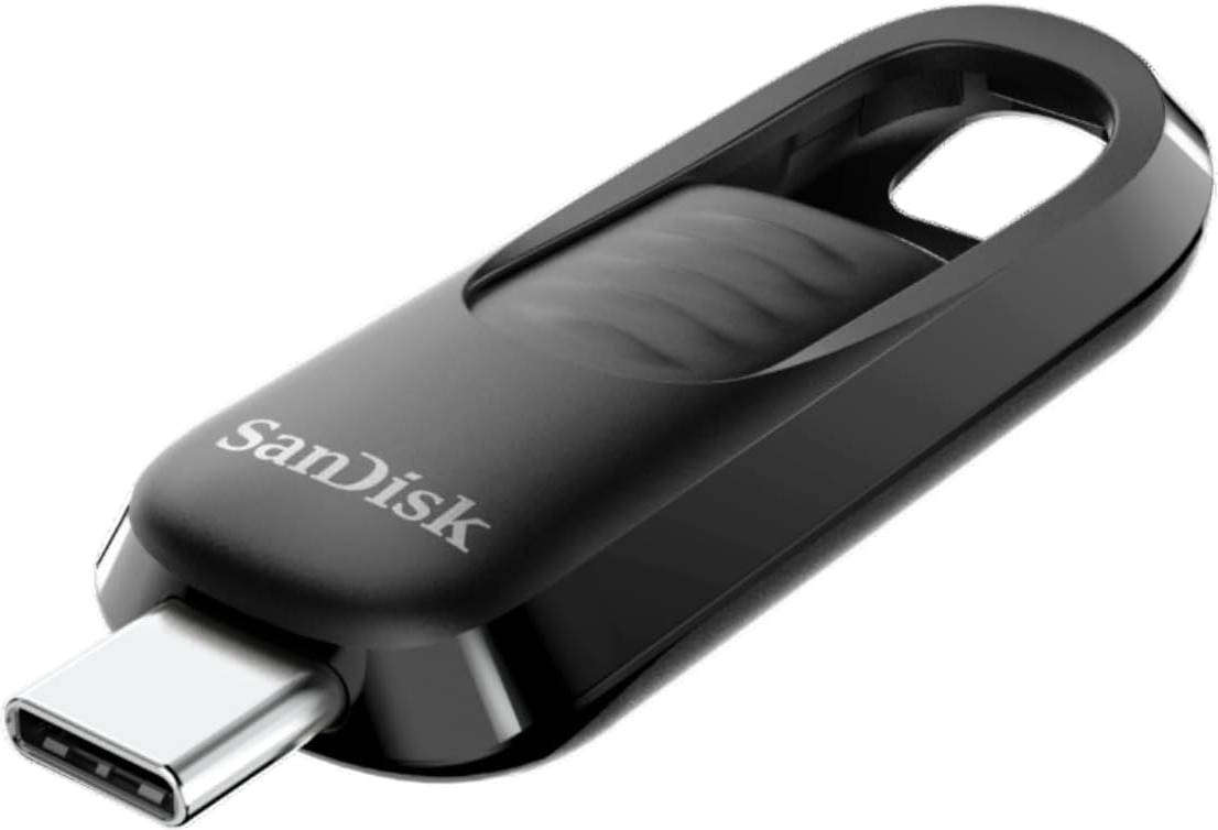 SanDisk 128GB Ultra Slider USB3.2 Type-C flash drive, USB stick upto 300mbps