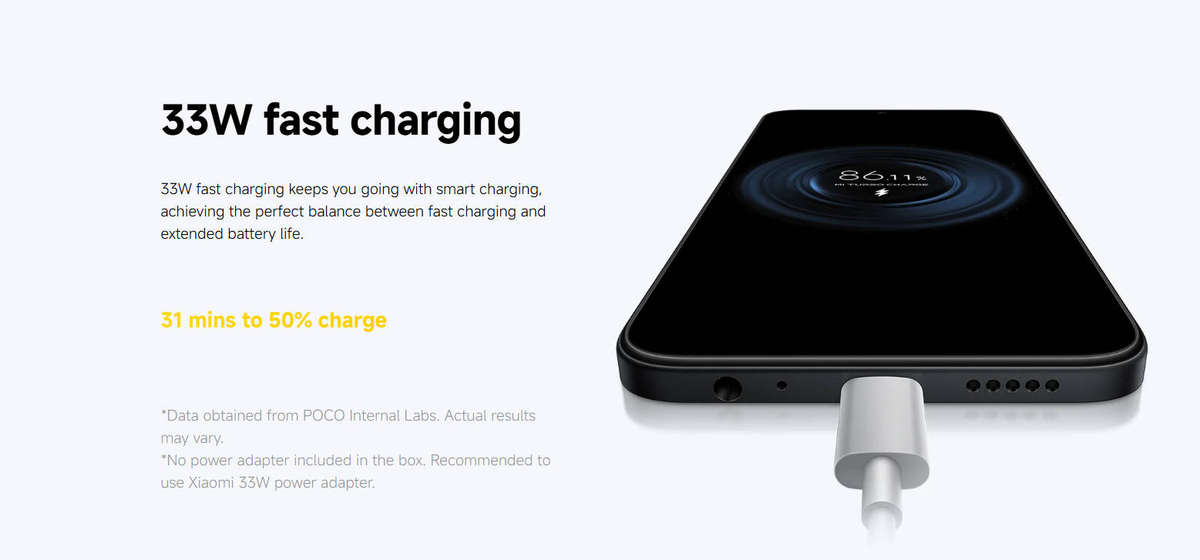 Green Xiaomi Poco C85 8GB Ram+256GB Rom 120Hz 6.9" Screen