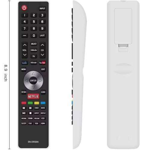 New EN-33926A EN33926A Replacement Remote Control Compatible with Hisense LCD LED TV