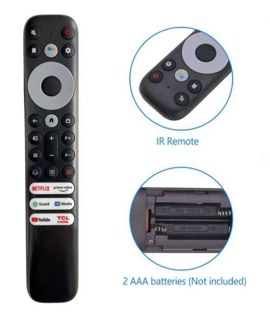 For TCL FMR1 Infrared Smart TV Remote Control
