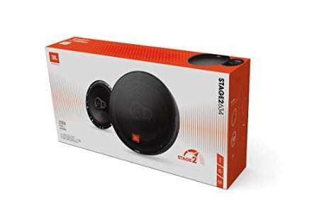 JBL Stage2 634 6.5-inch 40Watt RMS 3-Way Coaxial Speakers