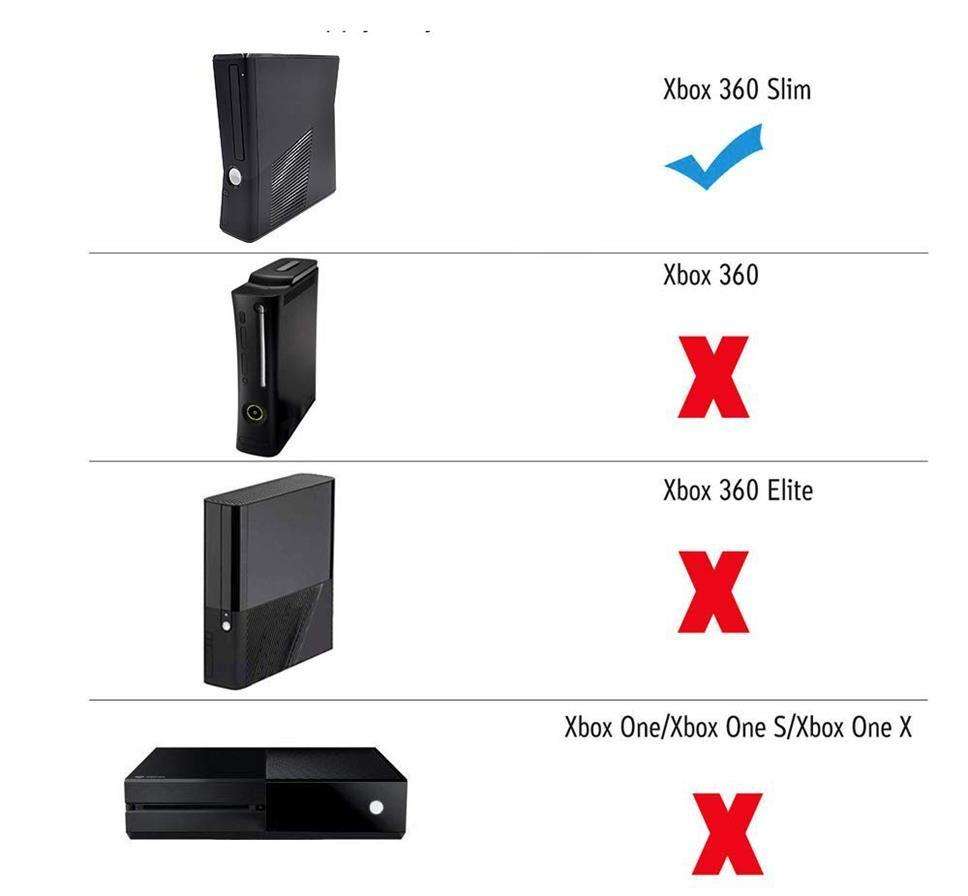 XBOX 360 AC/DC SLIM replacement power supply