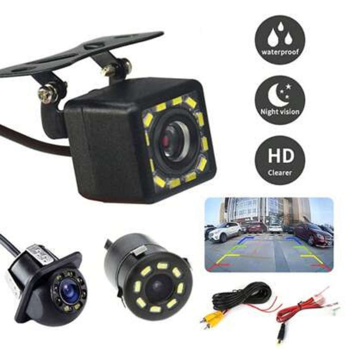 7 inch Rear View TFT-LCD Color Car Monitor , Support Reverse Automatic Screen Function