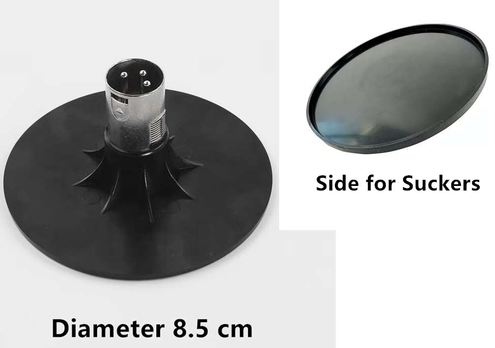 Sex Machine Accessories - Connection Disc for Suckers of Dildos and Masturbators