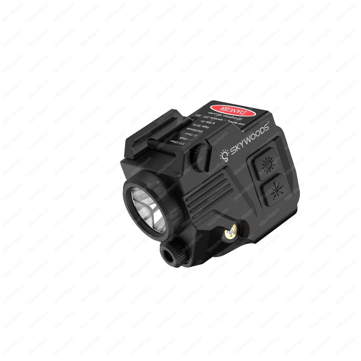 SKYWOODS L52980B Tactical Flashlight 420 Lumen Blue Laser