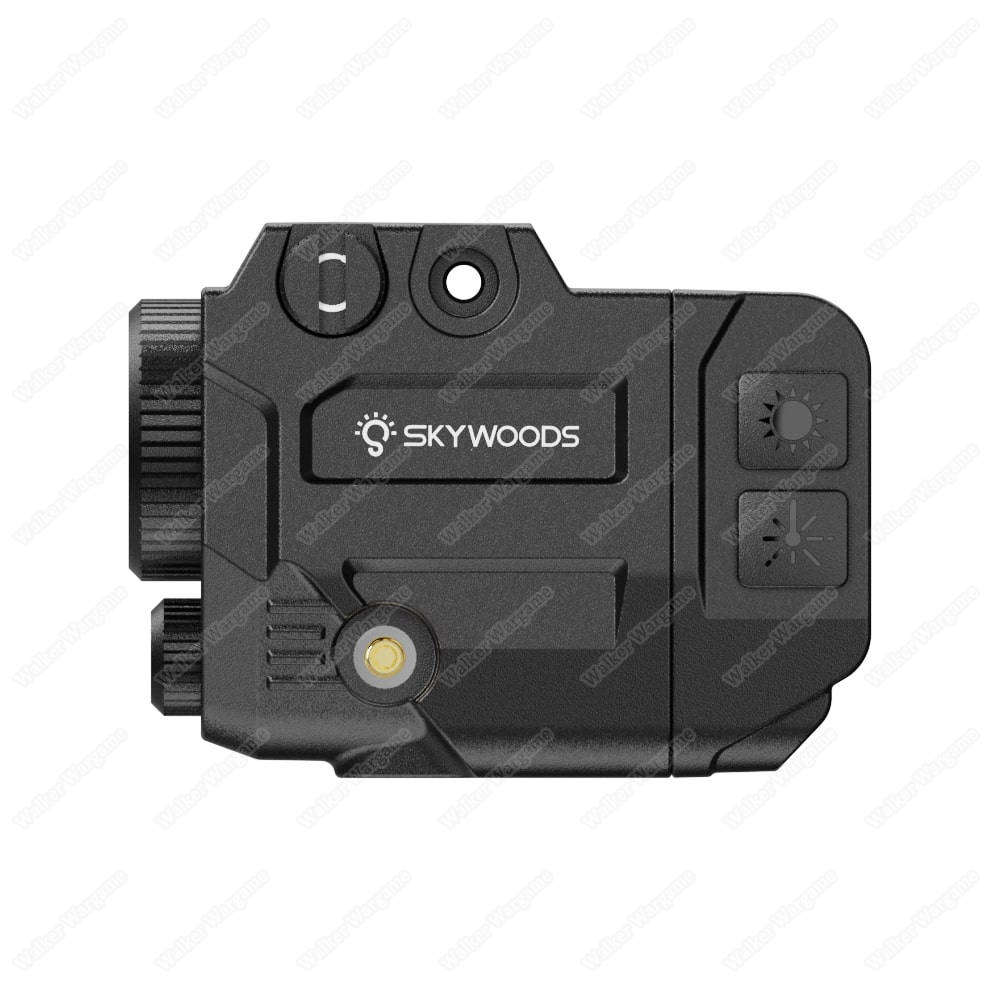 SkyWoods PL340G Tactical Flashlight With Green Laser