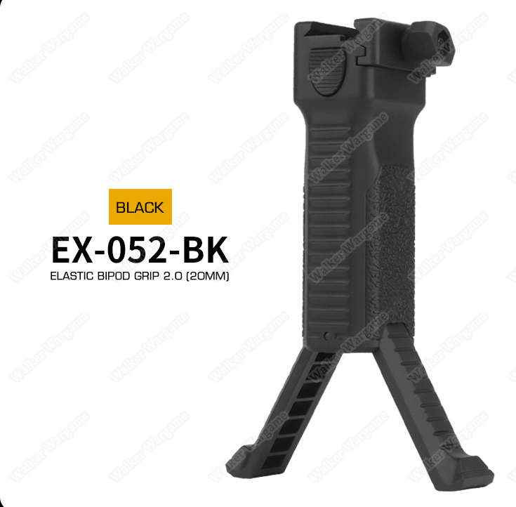WST Elastic Bipod Foregrip Bipod Gripod - Black