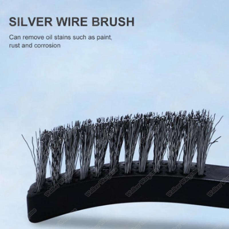 Firearm Airsoft Cleaning Brush Tools Kit Set Deluxe - With Case and metal Picks