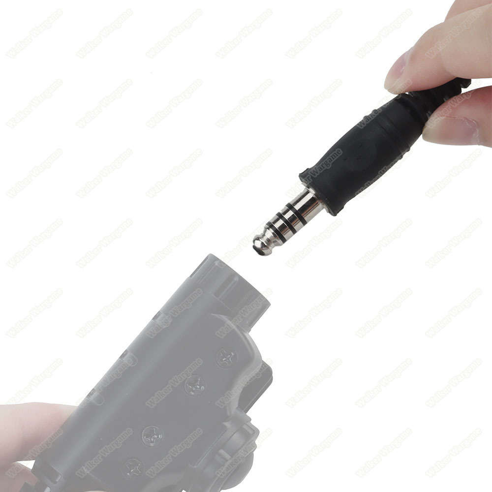 WST C5 Helmet Side Folding Head Set Communication Headsets Black