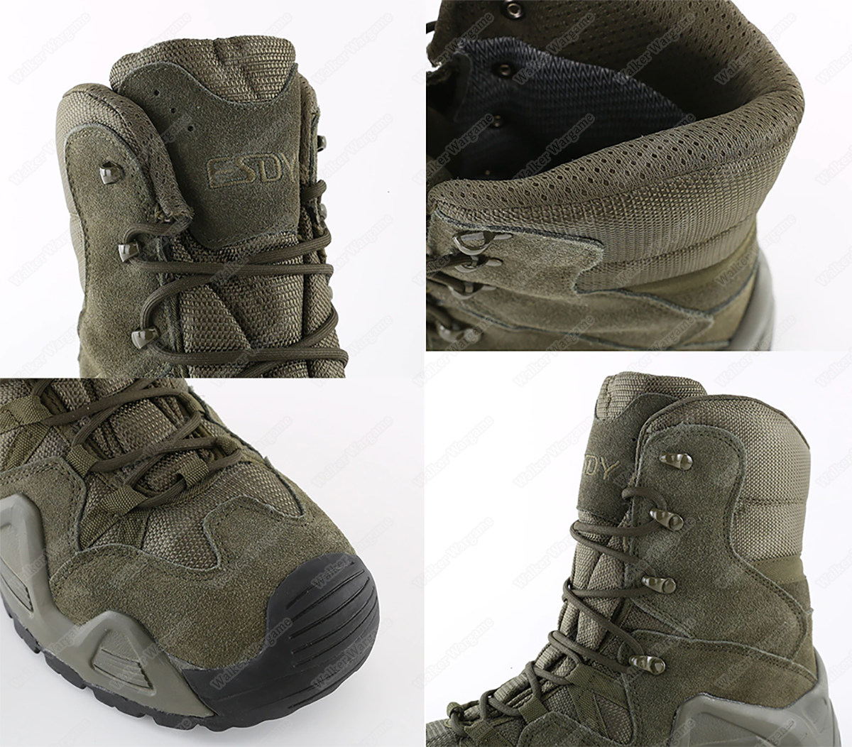 ESDY V2 High Tactical Army Boots -  Desert Tan    EU 43 - US9.5 - UK8.5 - 27.5cm