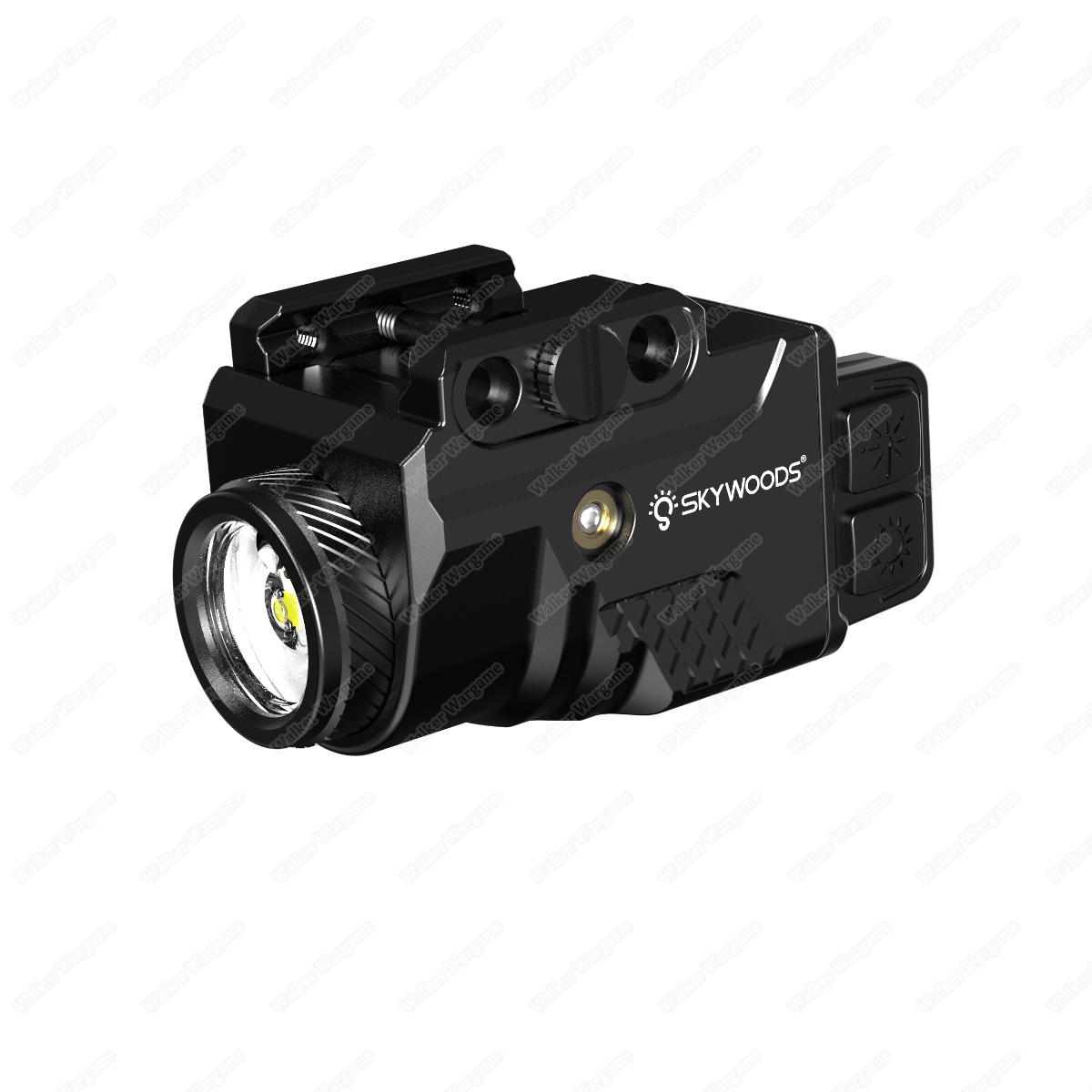 SkyWoods PL480R Tactical Flashlight With Red Laser
