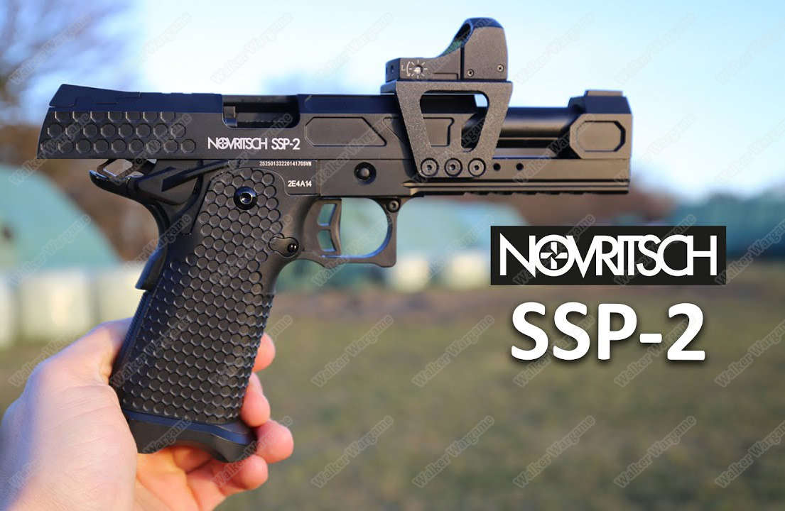 Novritsch SSP2 Airsoft Pistol Green Gas GBB