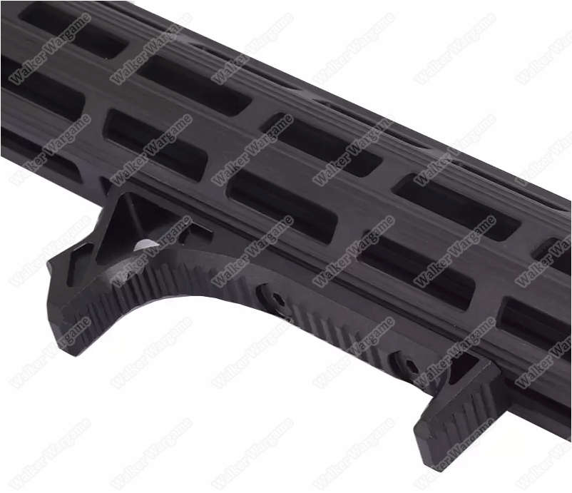 SLR CNC Curved Angled Foregrip Handstop MLOK - Black