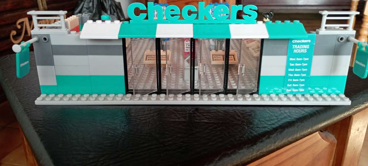 Checkers Lego Set