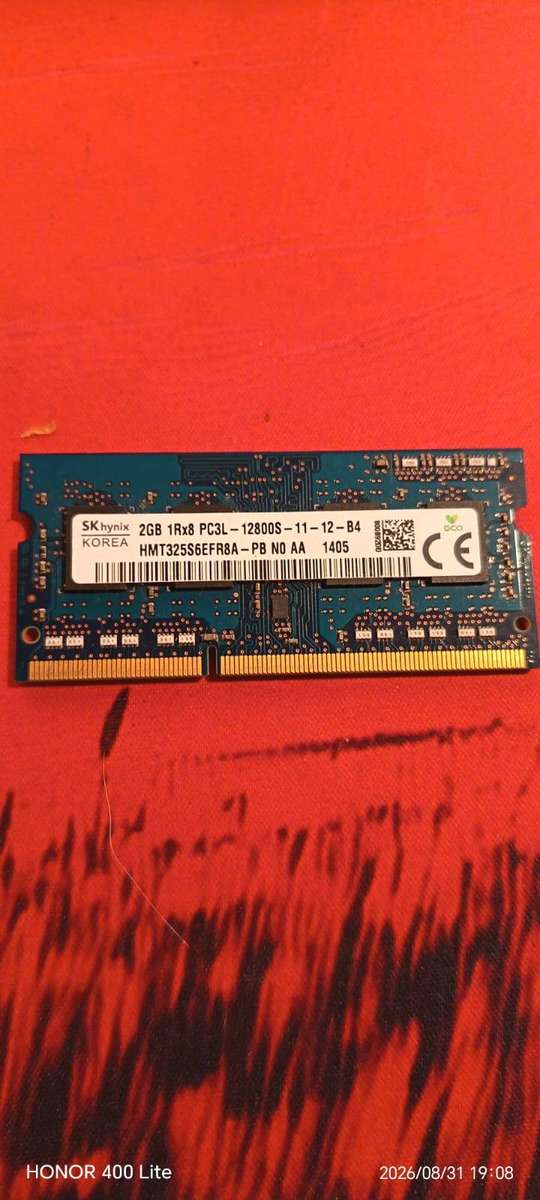 Laptop RAM DDR3L 1600 2Gb
