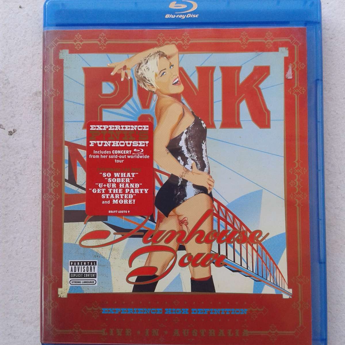 P!NK - Funhouse Tour: Live In Australia  [Blu-ray] (2009)