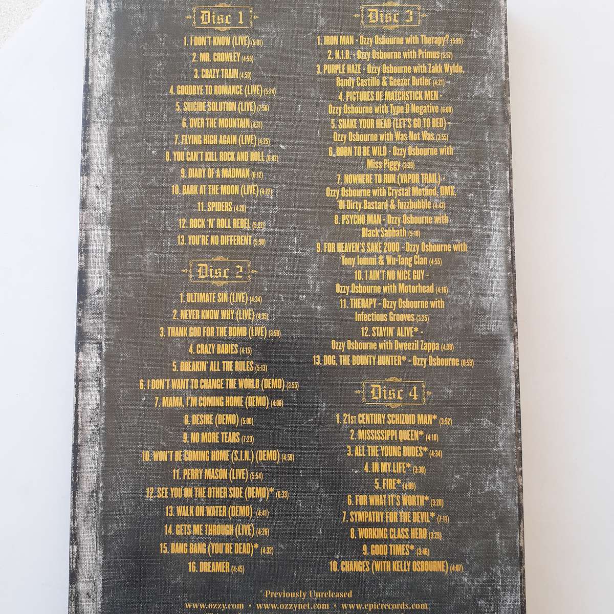 box set ozzy osbourne