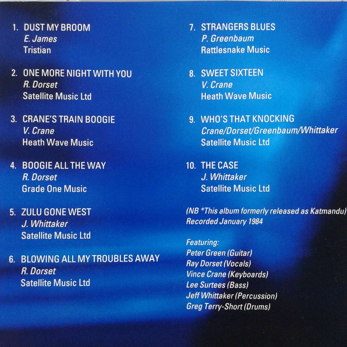 Peter Green - Guitar Hero (1997)