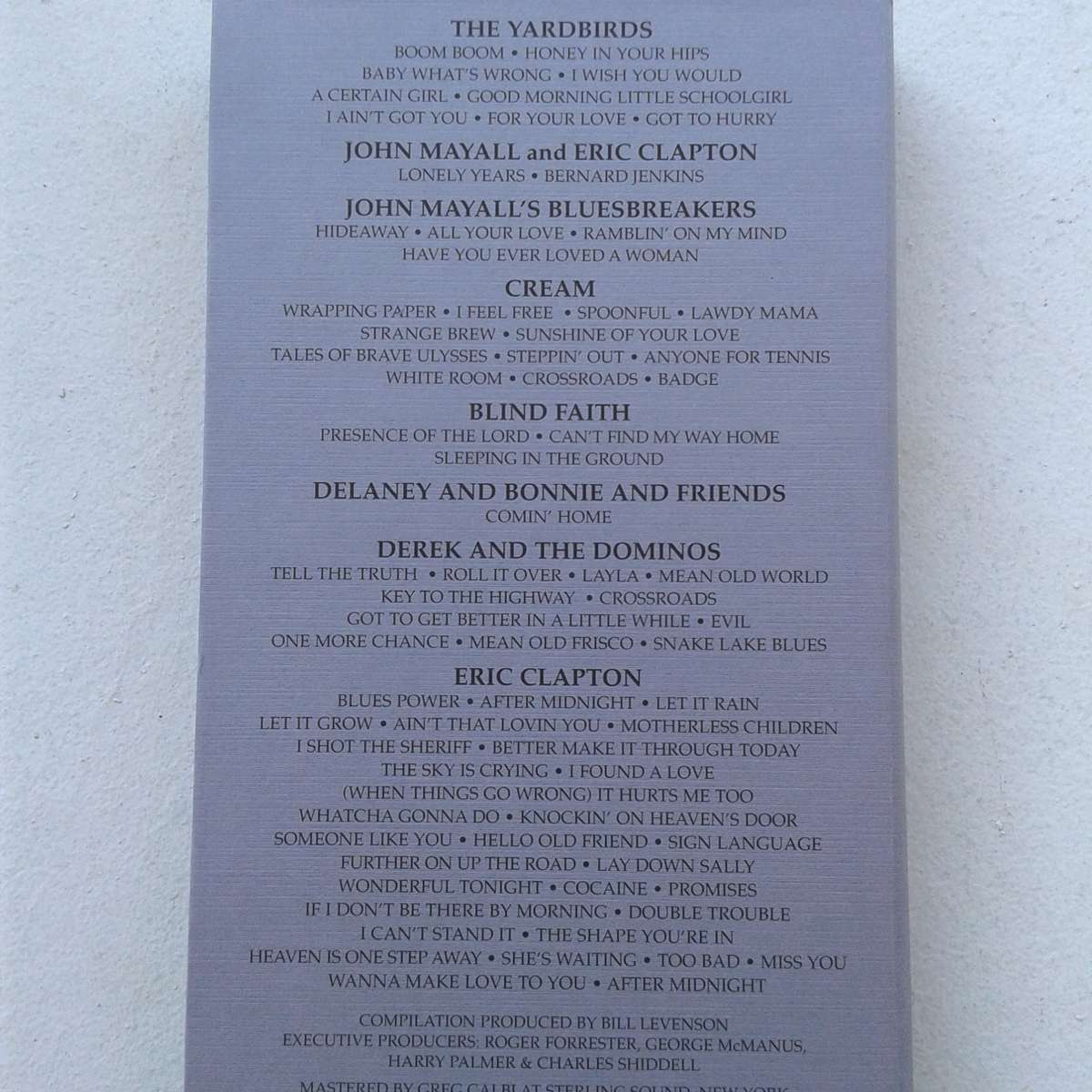 Eric Clapton - Crossroads [4 CD Box Set] (1988)