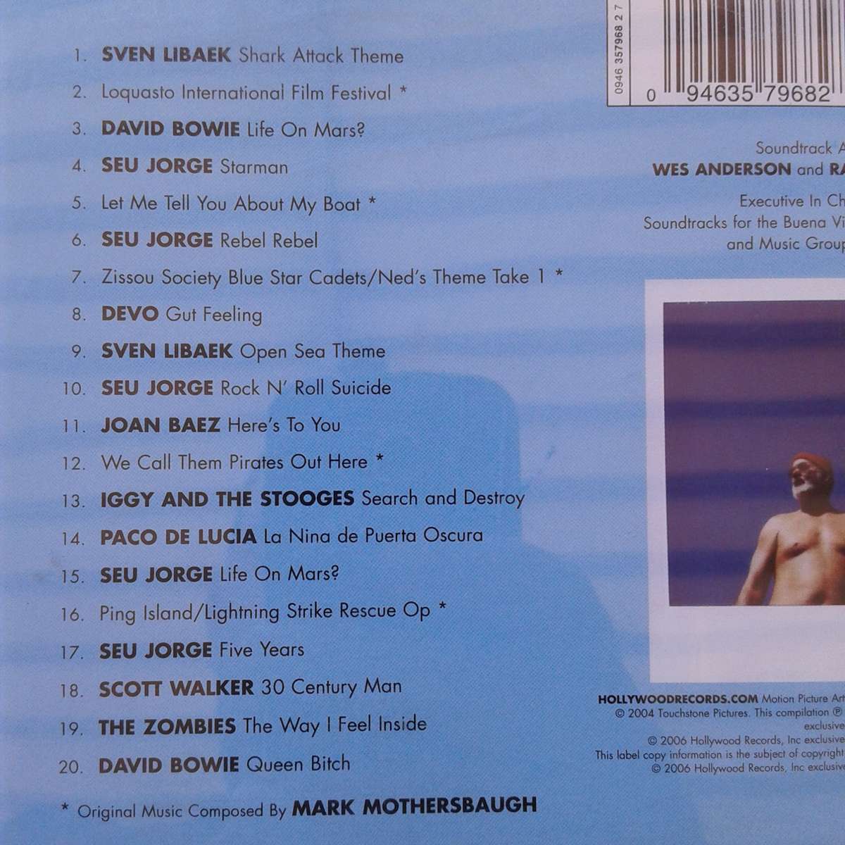 The Life Aquatic With Steve Zissou (Original Soundtrack) [Import CD] (2004)