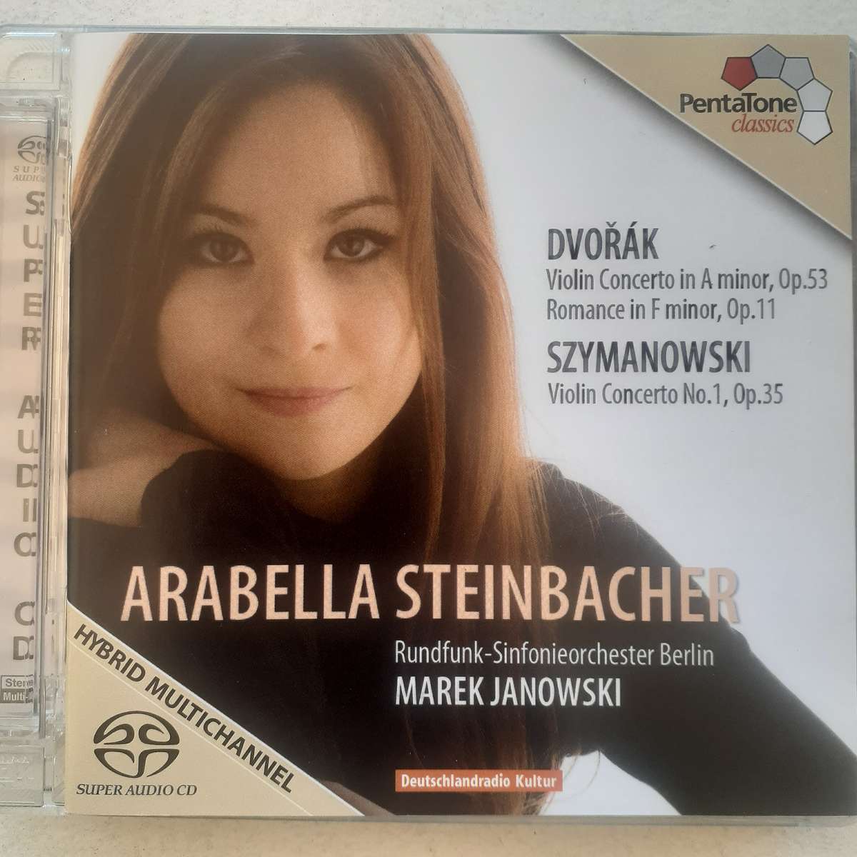 Dvorak, Szymanowski, Steinbacher - Violin Concerto A Minor, Op. 53... [SACD Hybrid] (2009) [D]