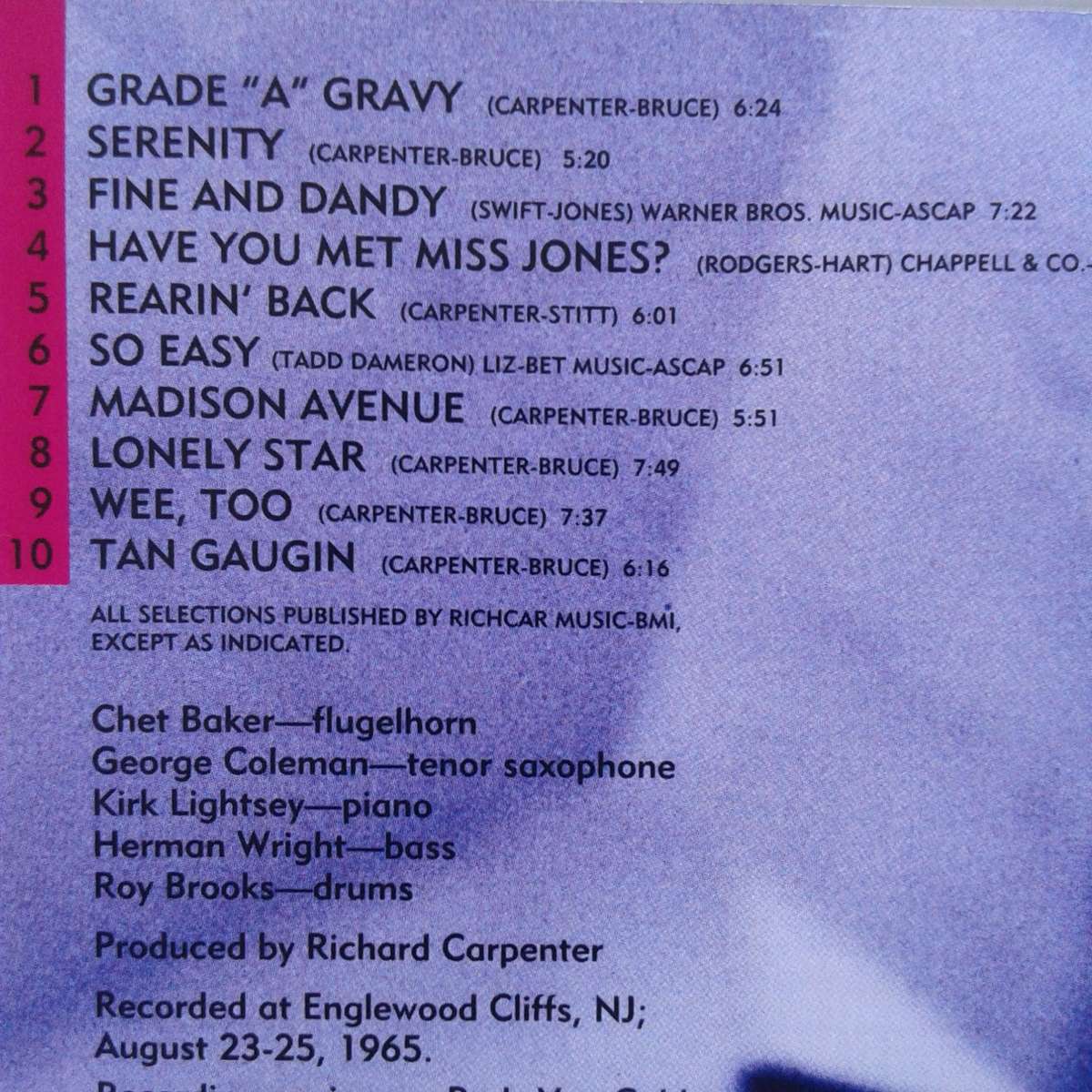 Chet Baker - Lonely Star (The Prestige Sessions) [Import CD] (1996)