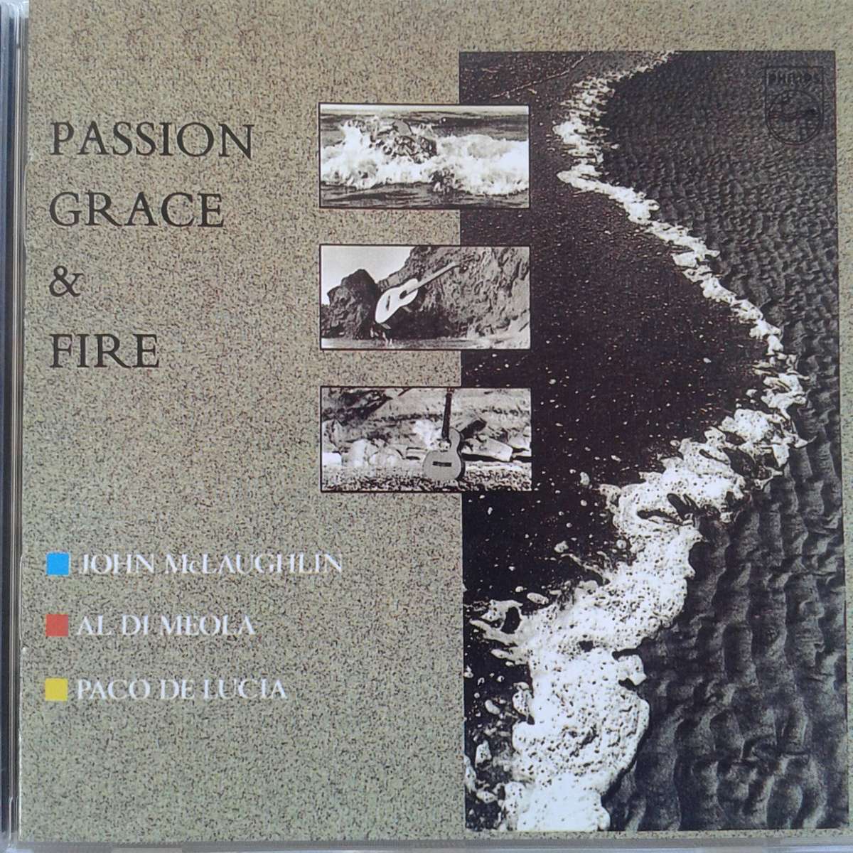 John McLaughlin, Al Di Meola, Paco De Lucia - Passion Grace & Fire [Import CD] (1983)  [M]