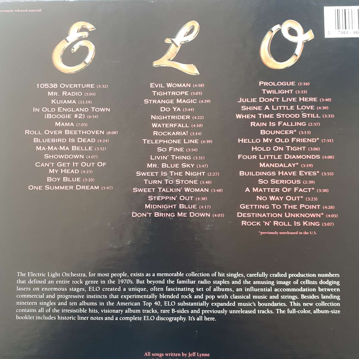 Electric Light Orchestra - Afterglow (3CD Box Set) [Import] (1990)