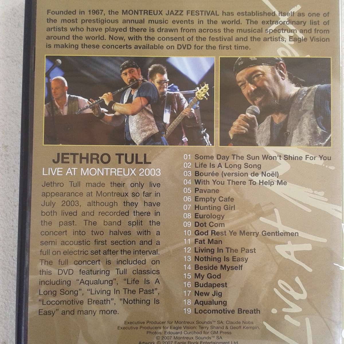 Jethro Tull - Live At Montreux [DVD]