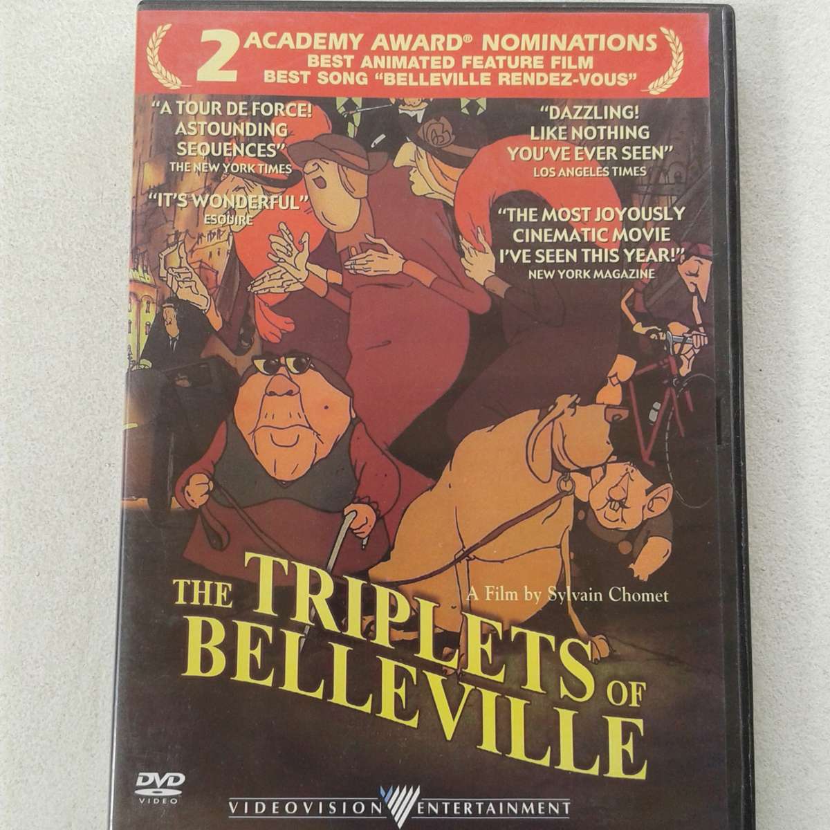 The Triplets Of Belleville (A Film by Sylivan Chomet) [DVD Movie]