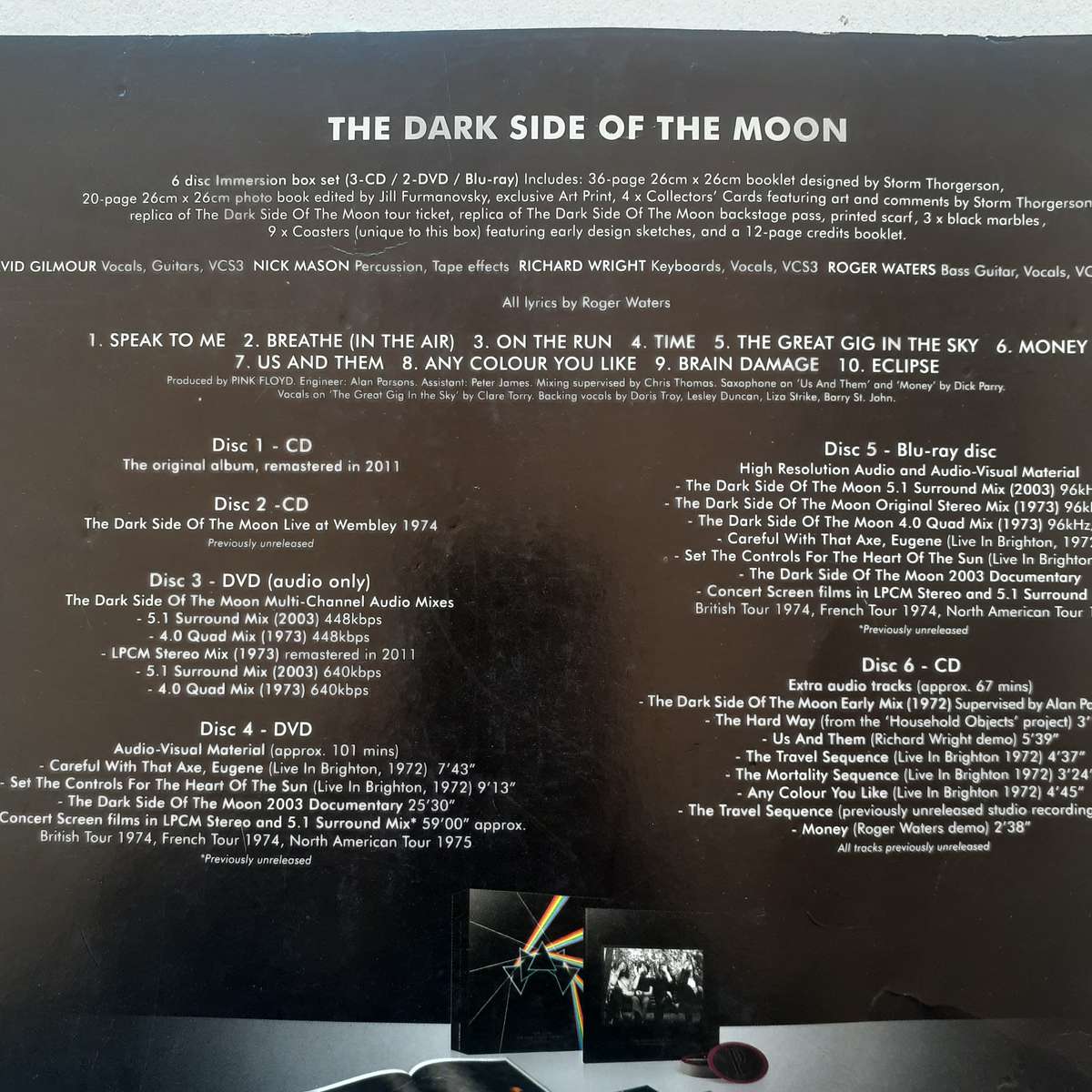 Pink Floyd - The Dark Side Of The Moon (Immersion Box Set) (6 Discs) (2011)