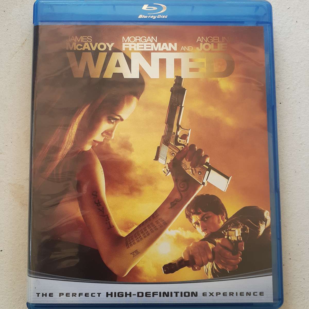 Wanted - McAvoy / Freeman / Jolie [Blu-ray Movie]