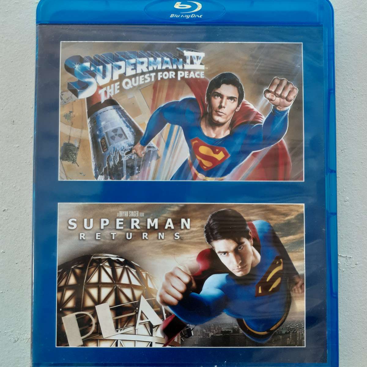 Superman IV: The Quest For Peace &  Superman Returns [2-Disc Blu-ray Movie]