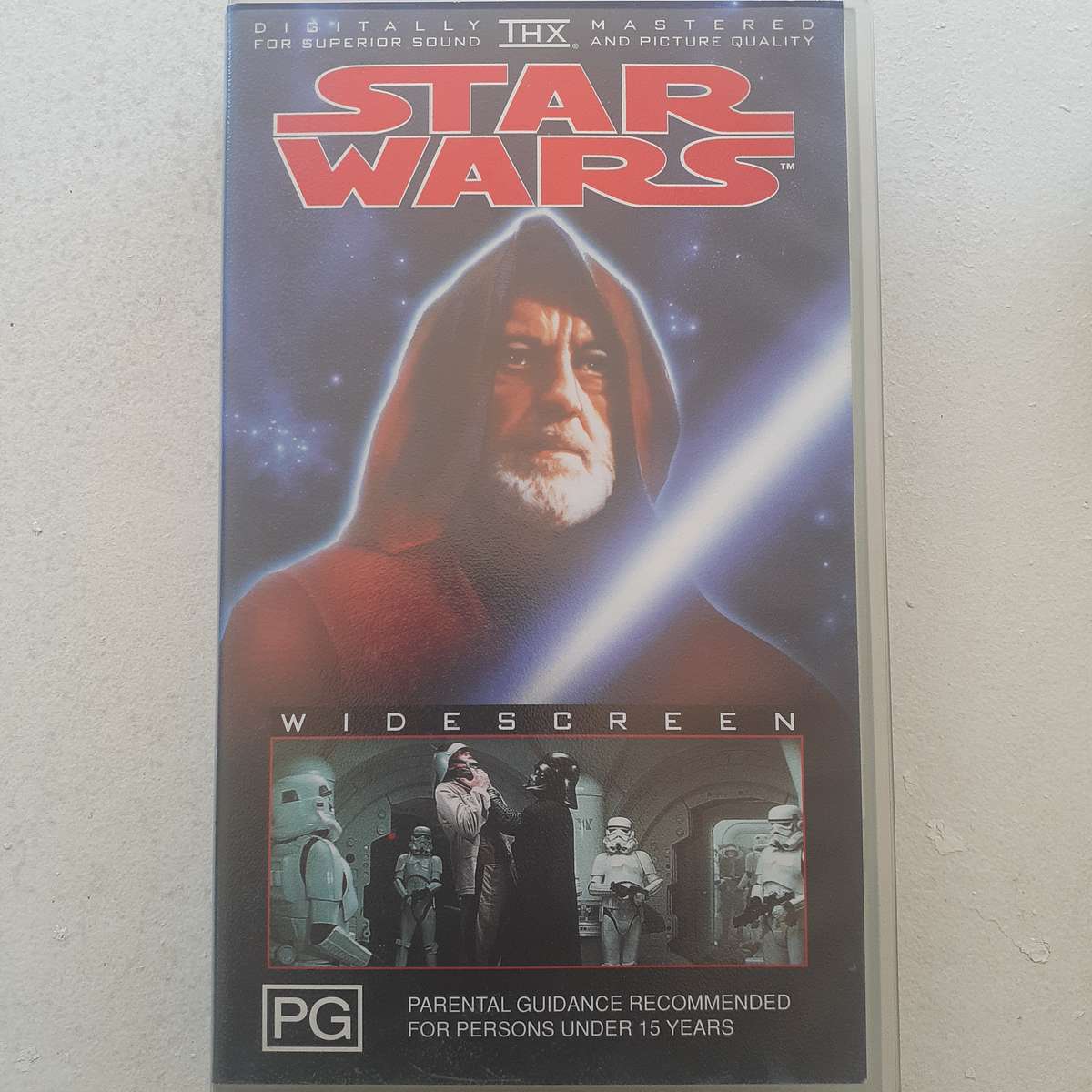 Star Wars - A New Hope [VHS VIDEO CASSETTE] (Australian release)