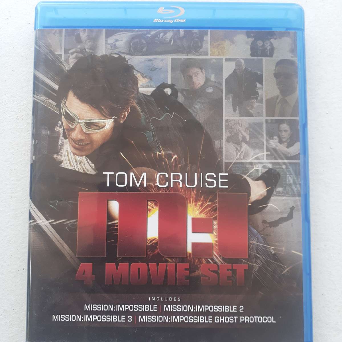 M: I (Mission: Impossible) - 4 Movie Set - Cruise [4 Disc Blu-ray Movie Set]