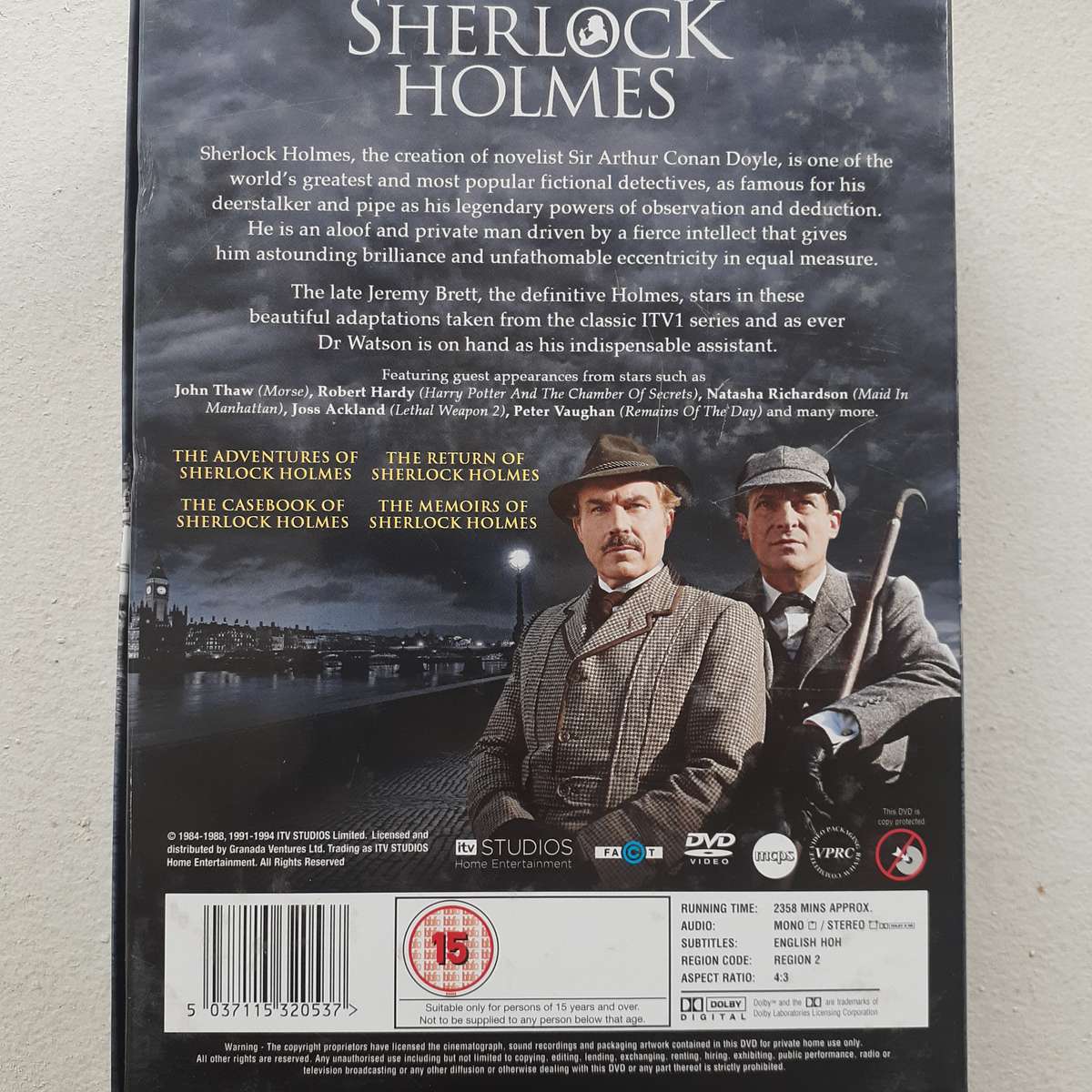 Sherlock Holmes - The Complete Collection [16 Disc DVD Box Set]