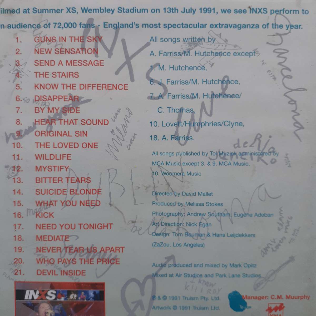 INXS - Live Baby Live [DVD] (1991)