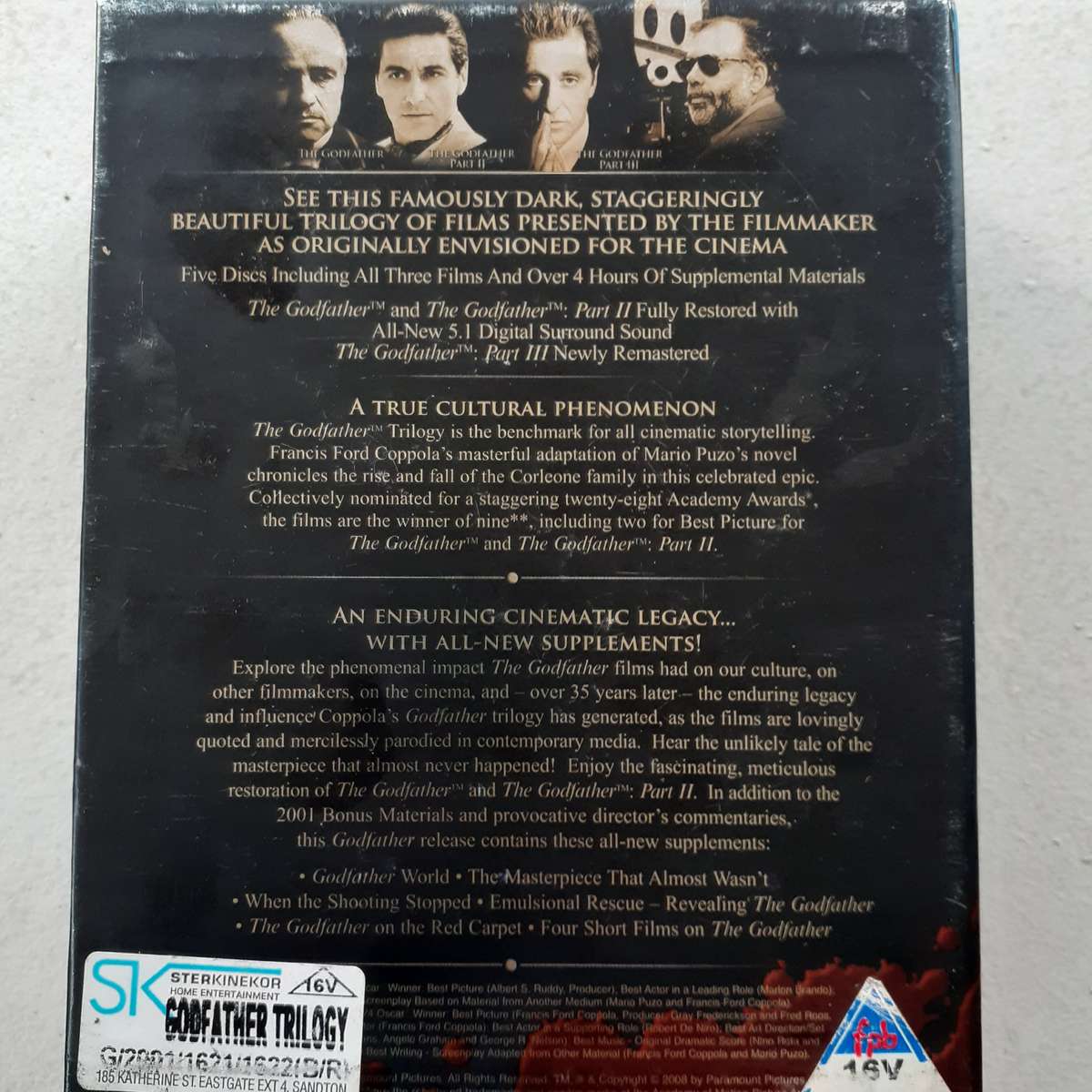 The Godfather: The Coppola Restoration [4 Disc Box Set] [Blu-ray Movie]