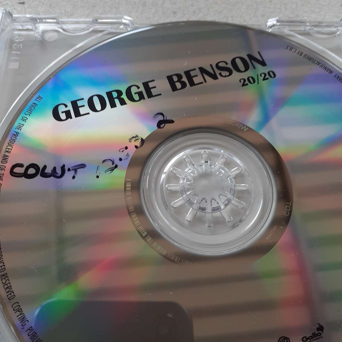 George Benson - 20/20 [CD] (1985)