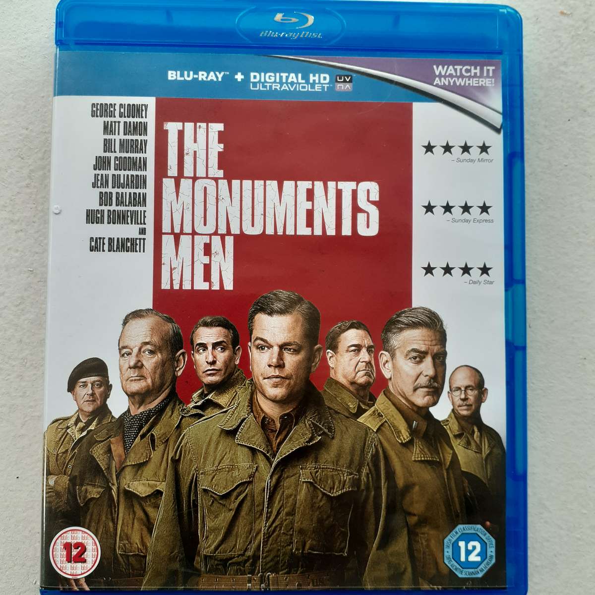 The Monuments Men - Clooney / Damon / Goodman [Blu-ray Movie]