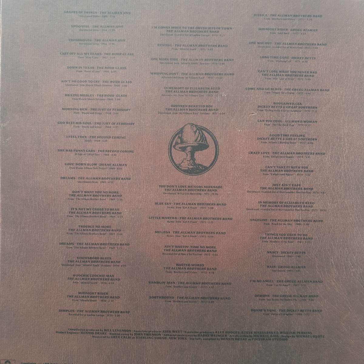 The Allman Brothers Band - Dreams [4CD Box Set] (1989)