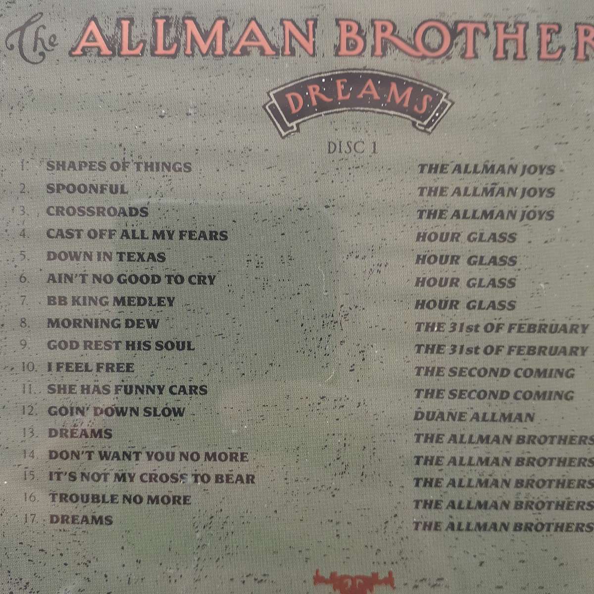 The Allman Brothers Band - Dreams [4CD Box Set] (1989)
