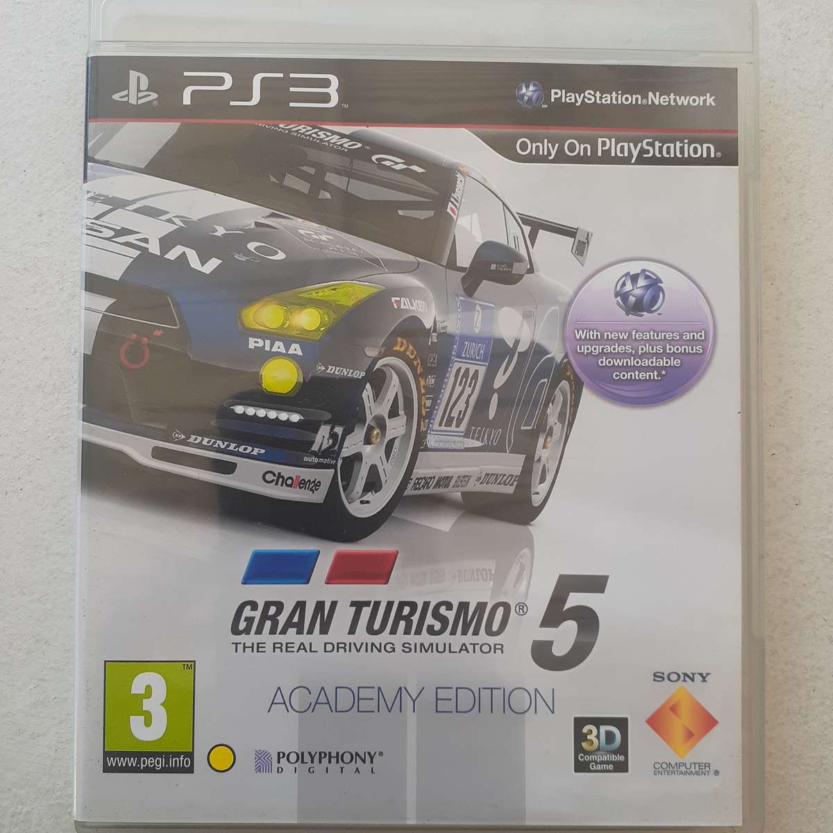 Gran Turismo 5: Academy Edition (PS3 Game)