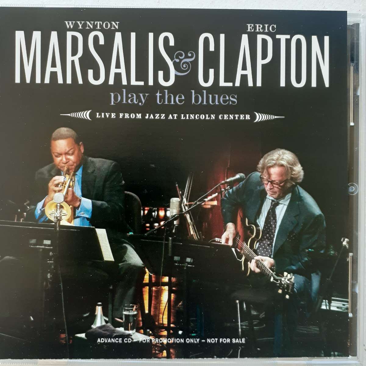 Marsalis & Clapton - Play The Blues, Live From Jazz At Lincoln Center [Import PROMO CD] (2011)   [D]