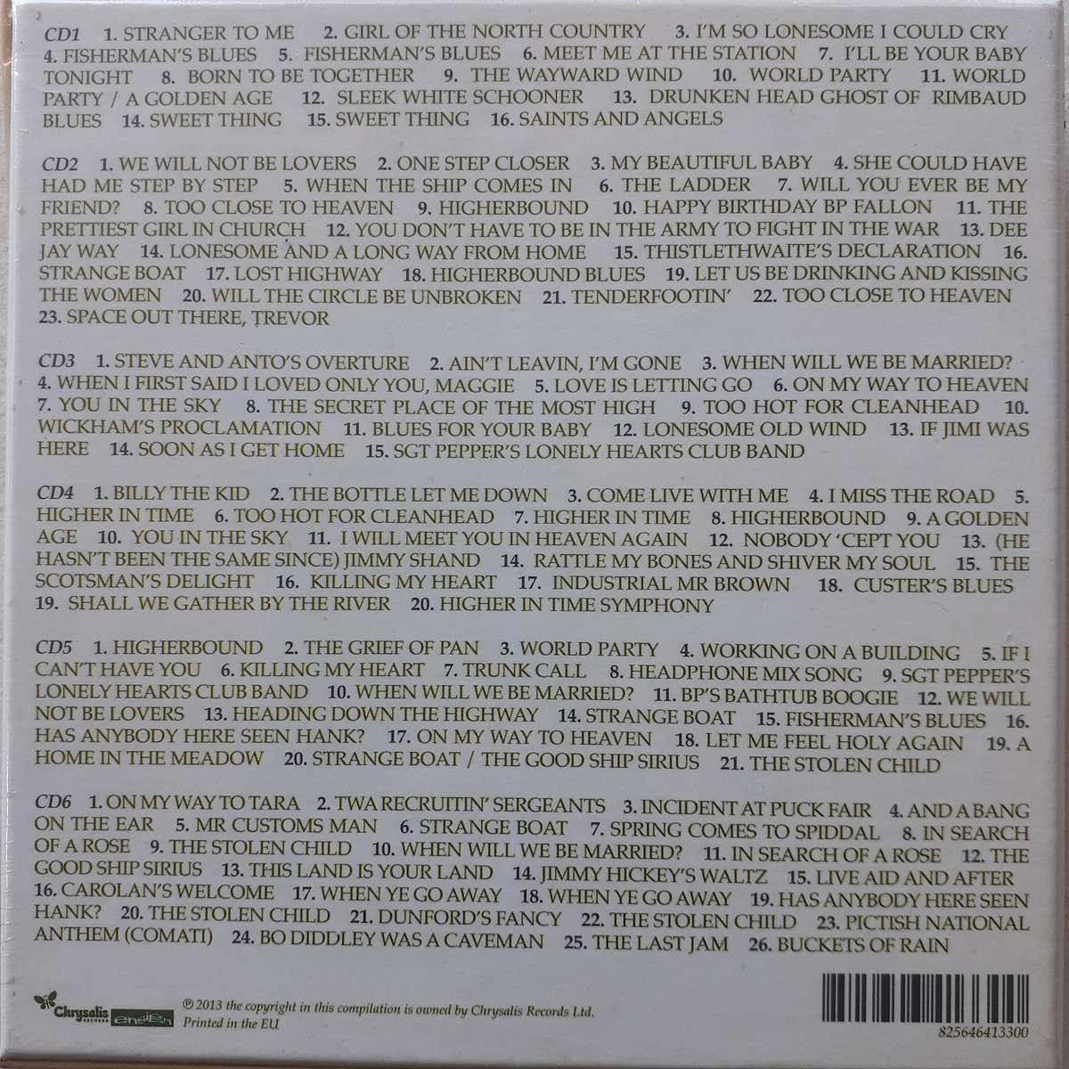 The Waterboys - Fisherman's Box [6 CD Box Set] (2013)   *NEW, sealed