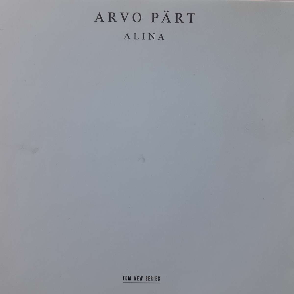 Arvo Pärt - Alina [Import CD] [ECM Contemporary] (1999)